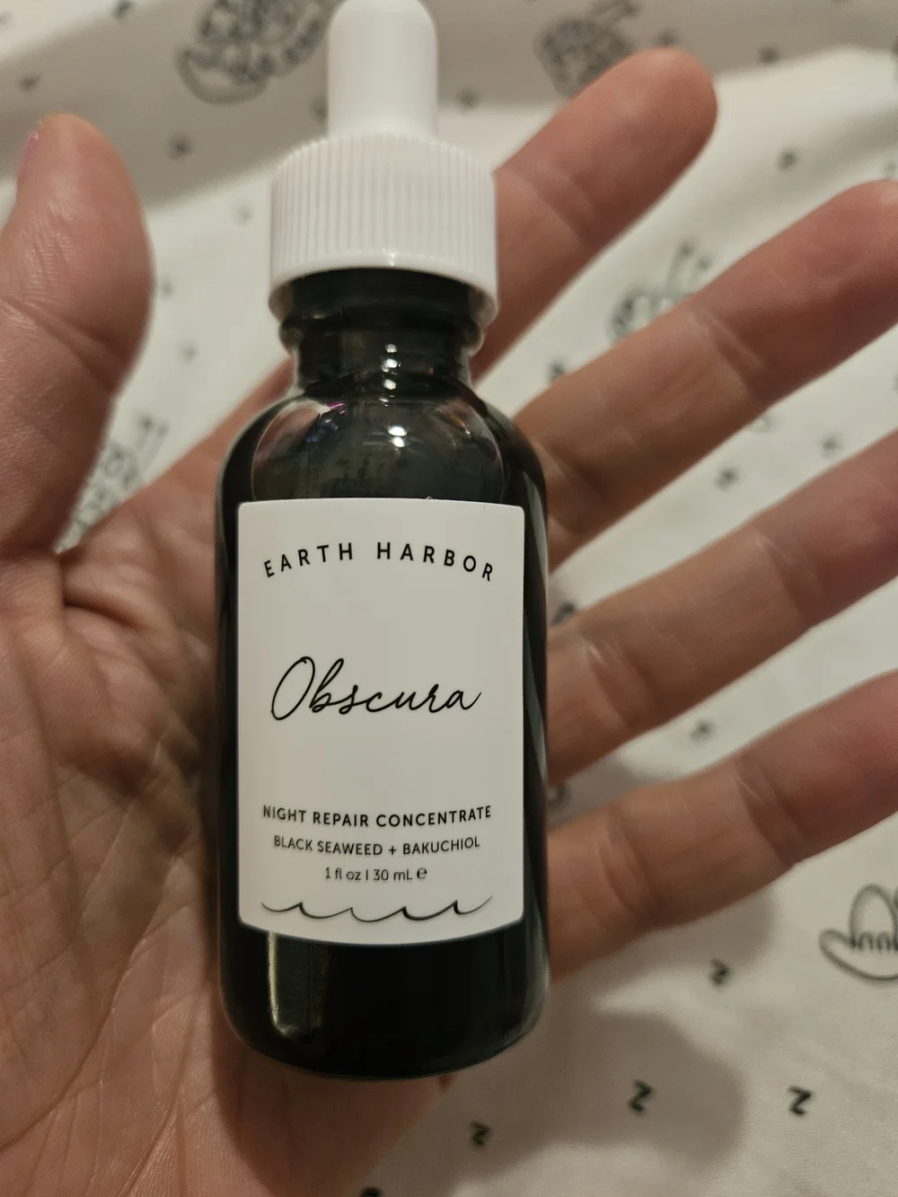 Earth Harbor Obscura Night Repair Concentrate - Black Seaweed